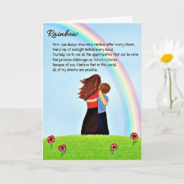 Rainbow Greeting Karte