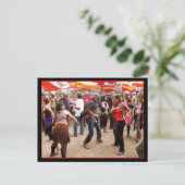 RainboW GrooViN POSTCARD Postkarte (Stehend Vorderseite)