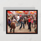 RainboW GrooViN POSTCARD Postkarte (Vorne/Hinten)