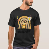 Rainbow Groovy Peace Future Respiratory Therapist  T-Shirt (Vorderseite)