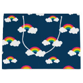 Rainbow Große Geschenktasche Geschenktüte (Vorderseite)