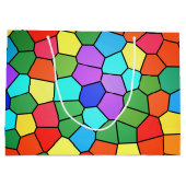 Rainbow Große Geschenktüte (Rückseite)