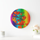 Rainbow Große Wanduhr (Zuhause)