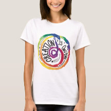 Rainbow Growth Mindset Art Quote T - Shirt