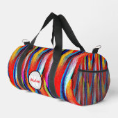 Rainbow Grunge Duffle Bag (Rechte Ecke)