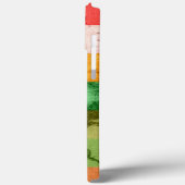 Rainbow Grunge Streifen Background Case-Mate iPhon iPhone Hülle (Rückseite / Links)