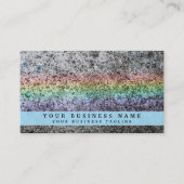 Rainbow Grunge Visitenkarte (Vorderseite)