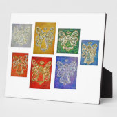 Rainbow Guardian Angels Malerei Kunst, Dichtung un Fotoplatte (Seite)