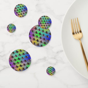 Rainbow Guinea Pigtern Pattern, Birthday Confetti Konfetti