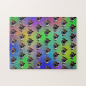 Rainbow Guinea Schweine, Jigsaw Puzzle (Horizontal)