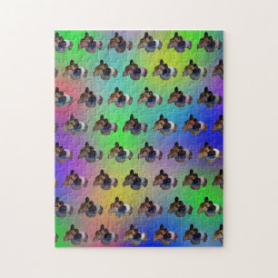 Rainbow Guinea Schweine, Jigsaw Puzzle