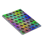 Rainbow Guinea Schweine, Notebook Notizblock (Rechte Seite)