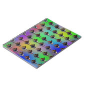 Rainbow Guinea Schweine, Notebook Notizblock (Linke Seite)