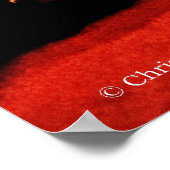 Rainbow Guitar Poster (Ecke)