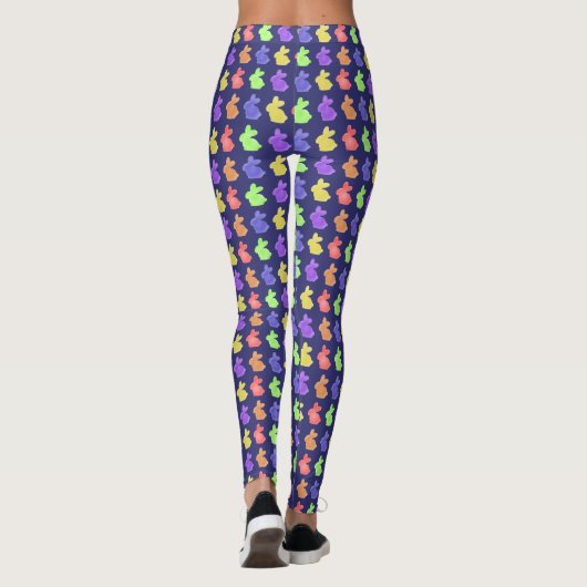 Rainbow Gummy Bunnies Leggings (Rückseite)