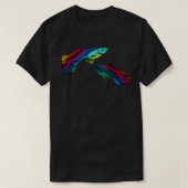 Rainbow Guppys T-Shirt (Design vorne)
