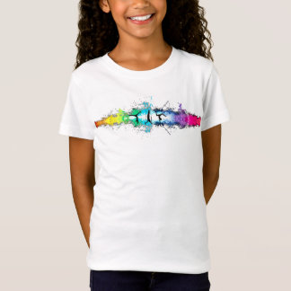 Rainbow Gymnastics - Black T-Shirt