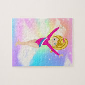 RAINBOW GYMNASTICS GYMNAST PUZZLE (Horizontal)