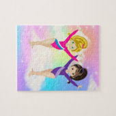 RAINBOW GYMNASTICS GYMNAST'S PUZZLE (Horizontal)