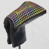 Rainbow-Hahnentrittmuster-Muster Golf Headcover (3/4 Vorderseite)
