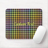 Rainbow-Hahnentrittmuster-Muster Mousepad (Mit Mouse)