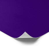 Rainbow Hair Art Poster (Ecke)