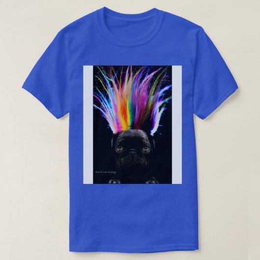 Rainbow Hair Mops T-Shirt (Design vorne)