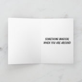 Rainbow-Hair Muskel-Einhorn-Gebäude Karte (Innenseite)