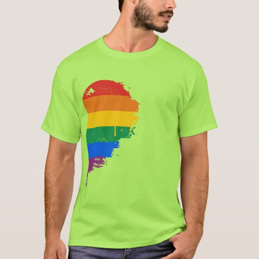 RAINBOW HALBHEITSRECHT -.pnng T-Shirt (Vorderseite)