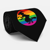 Rainbow Halloween Hexe Krawatte (Gerollt)