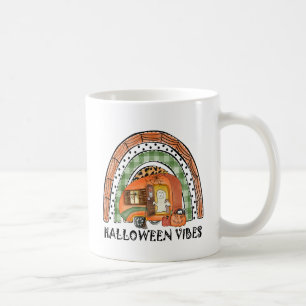Rainbow Halloween Vibes Camper/ Anhänger Kaffeetasse