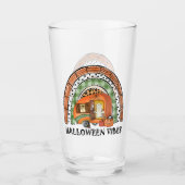 Rainbow Halloween Vibes Camper/ Trailer Glas (Vorderseite)