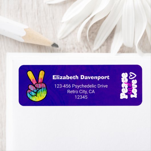 Rainbow Hand Peace Signature Peace Peace and Liebe (Insitu)