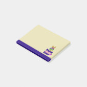 Rainbow Hand Peace Signature Peace Peace and Liebe Post-it Klebezettel (angewinkelt)