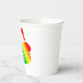 Rainbow Hände Pappbecher (Links)