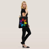 Rainbow Hände Tasche (Am Model)