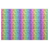 Rainbow Handgeschriebene ABCs-Fabric Stoff (Fat Quarter (45,7 x 55,9 cm))