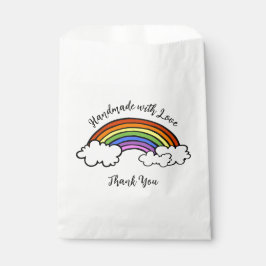 Rainbow Handmade mit Liebe Fevor Bags Geschenktütchen