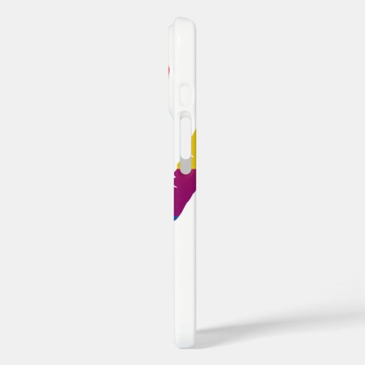 Rainbow Handprint Case-Mate iPhone Hülle (Rückseite / Links)