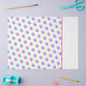 Rainbow Handprints Kids Two Tone Colorful Fun Seidenpapier (Basteln)