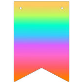 Rainbow Happy Birthday Bunting Flag Banner (Erste Fahne)
