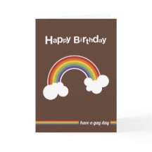 Rainbow | Happy Birthday | Gay Day