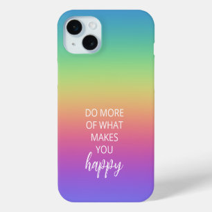 Rainbow Happy Case-Mate iPhone Hülle