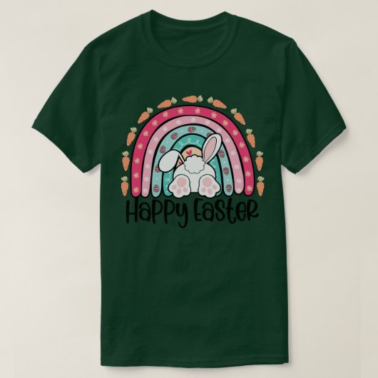 Rainbow Happy Oaster T-Shirt (Design vorne)