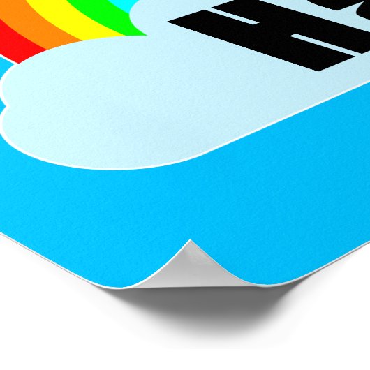 RAINBOW - Happy Poster (Ecke)