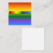 Rainbow Happy Retirement! Mitteilungskarte (Vorne/Hinten)