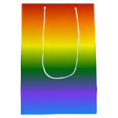 Rainbow Happy Retirement! Mittlere Geschenktüte (Rückseite)