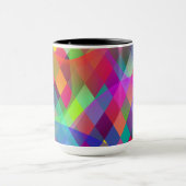 Rainbow Harlequin mit farbigem Rauch Tasse (Zentrum)