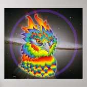 Rainbow Harpy Poster (Vorne)