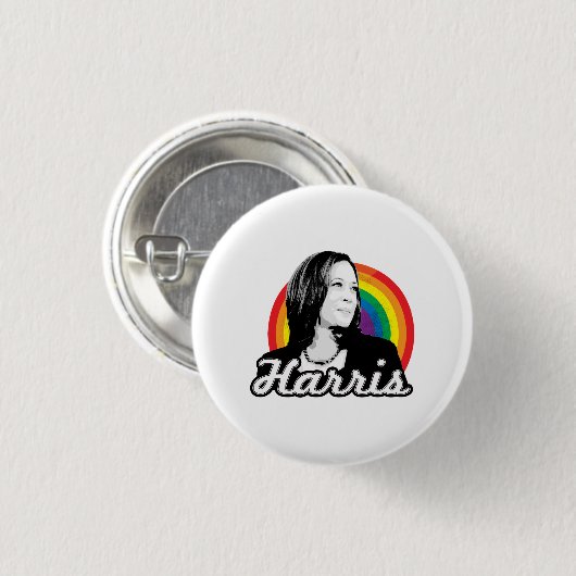 Rainbow Harris Button (Vorne & Hinten)